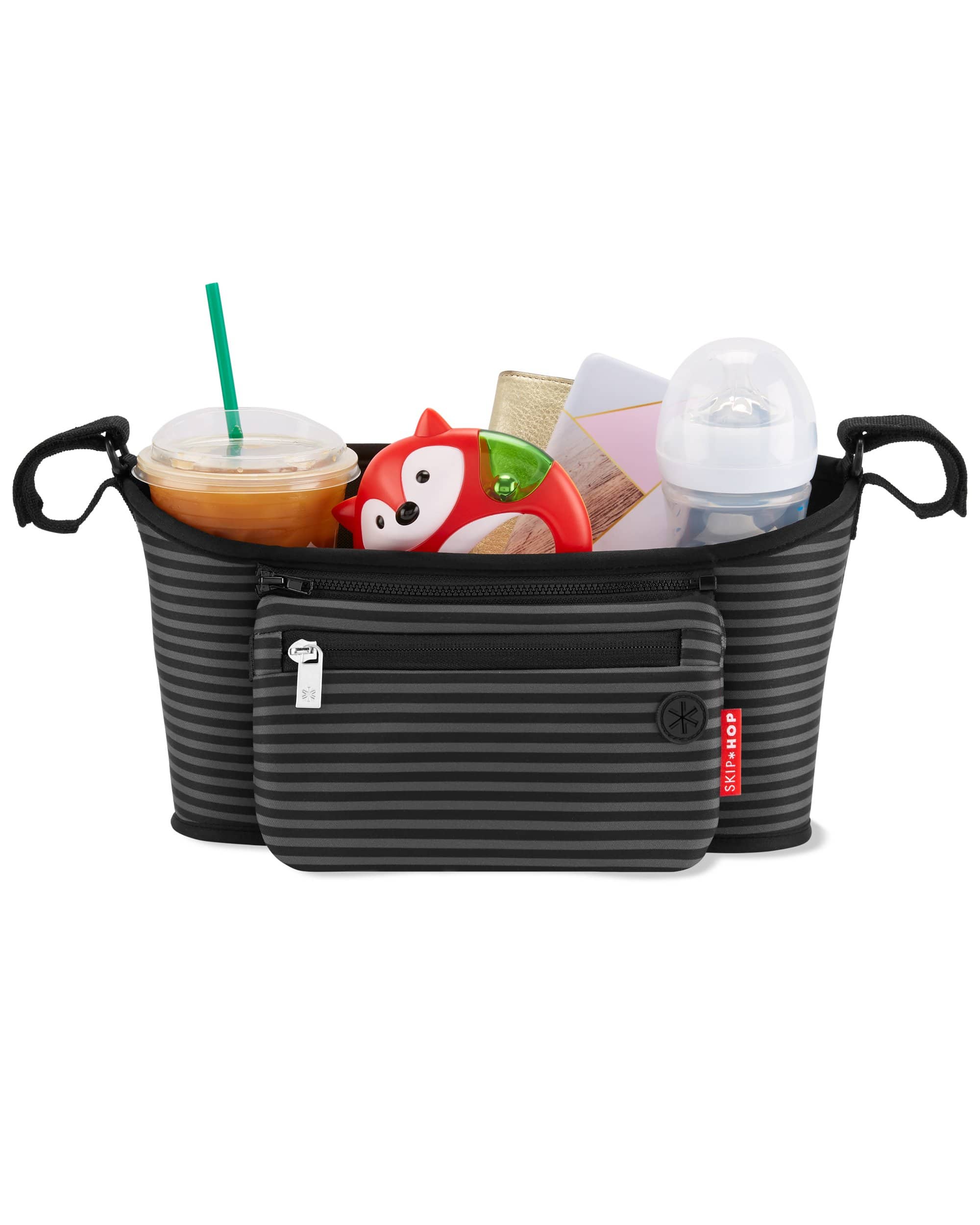 Skip Hop Grab & Go Stroller Organizer - Baby Stroller Accessories for Diapers, Bottles & Essentials - Perfect for Travel, Shopping & Daily Walks