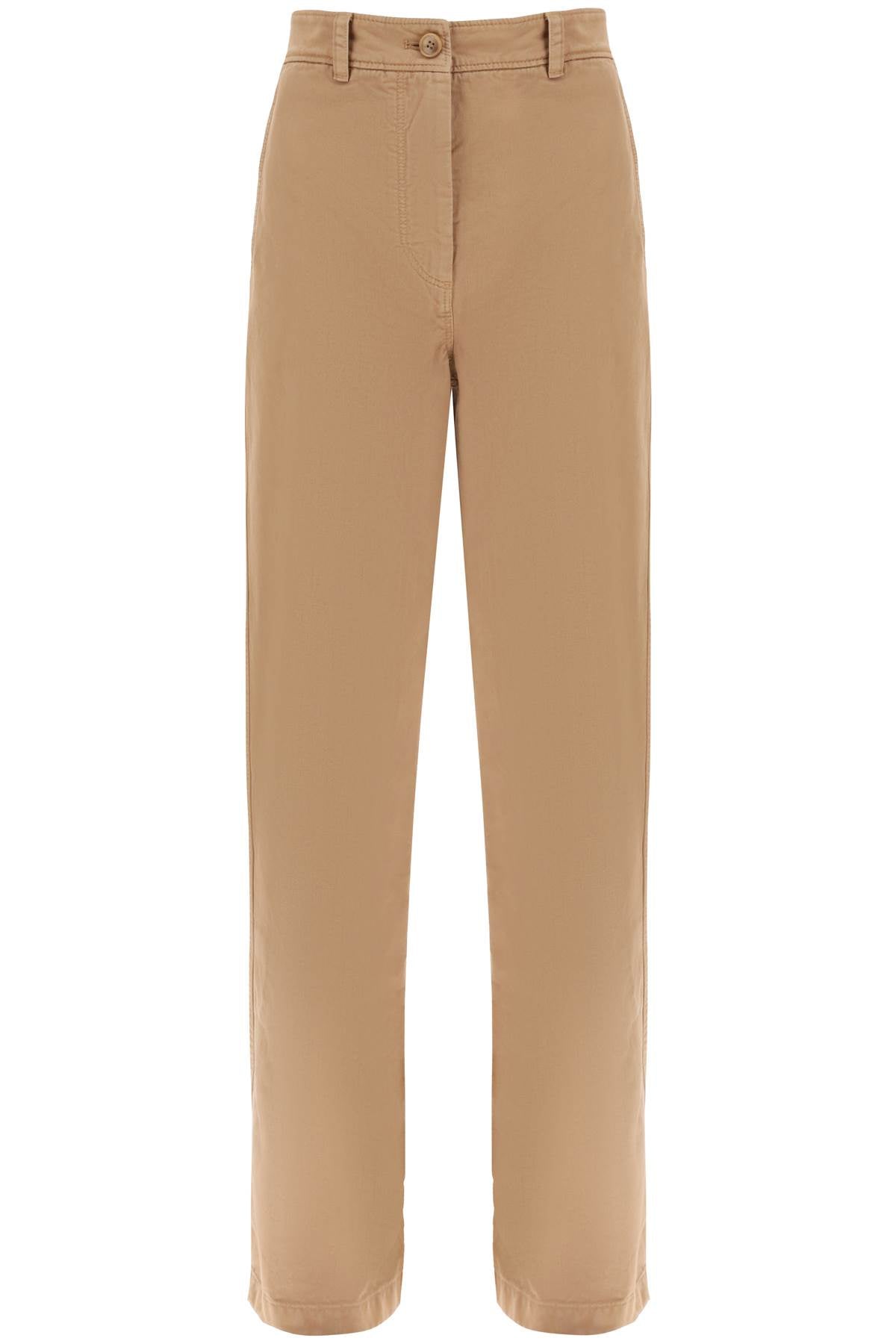 Burberry 'Branley' Straight Leg Pants for Women - Classic Trousers with Slim Fit & Stretch Comfort | Perfect for Office, Business Casual & Smart Outfits