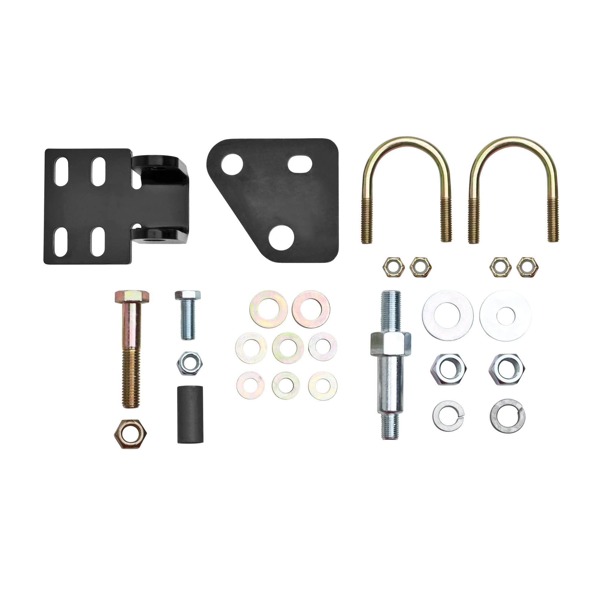 Rancho RS64100 High Clearance Steering Stabilizer Bracket for Jeep Wrangler & Off-Road Trucks - Heavy Duty Suspension Upgrade for Rough Terrain & Rock Crawling