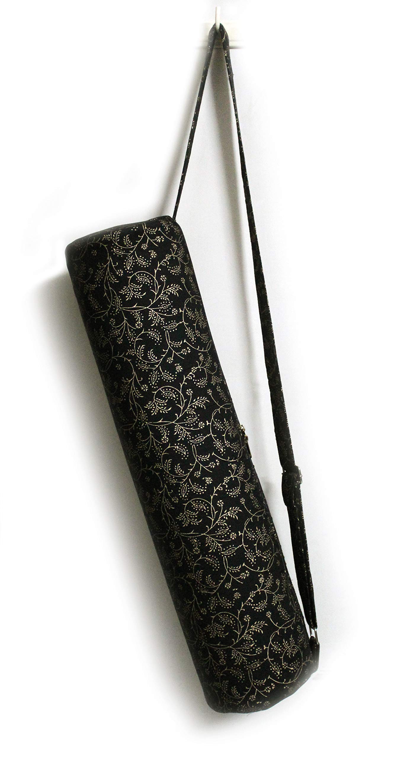 Ethnicfashville Indian Mandala Yoga Mat Bag with Adjustable Strap - Hippie Style Shoulder Carrier for Yoga, Travel & Gym - Perfect for Yoga Enthusiasts & Boho Fashion Lovers