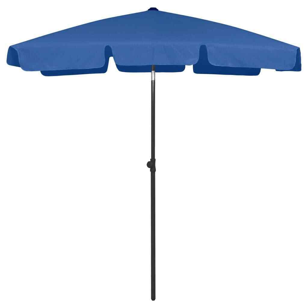 1 Piece Large Azure Blue Beach Umbrella 70.9