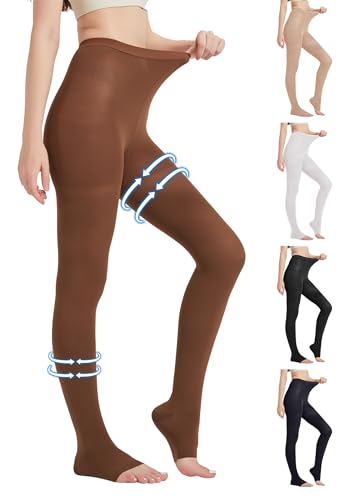 15-20mmhg Brown Open-toe