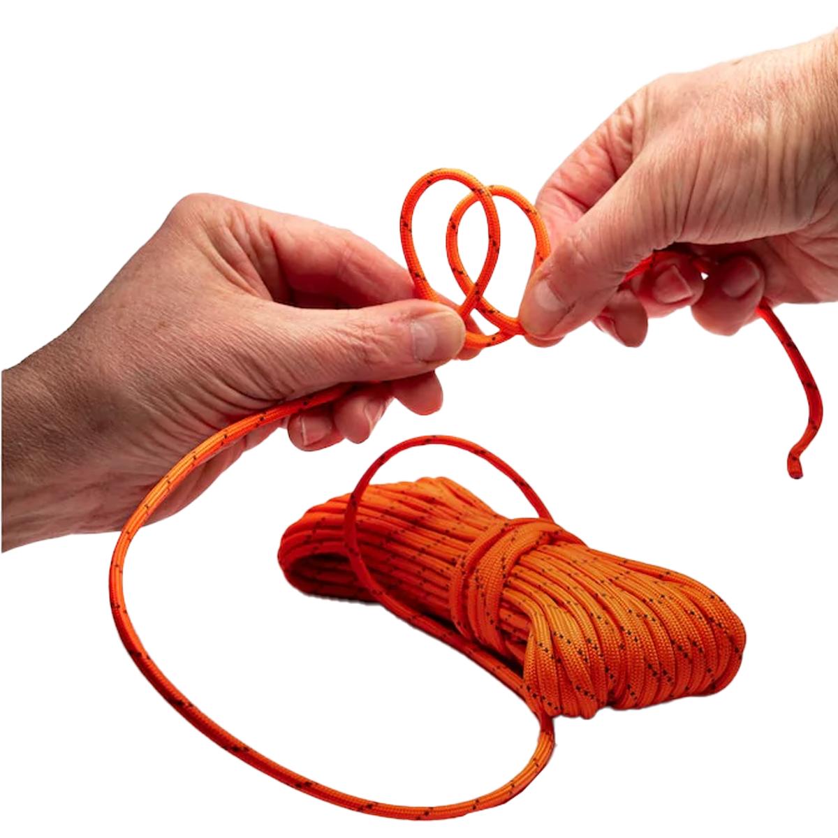 550 Paracord with Reflective Thread - 50ft Survival Rope for Camping, Hiking & Emergency Preparedness