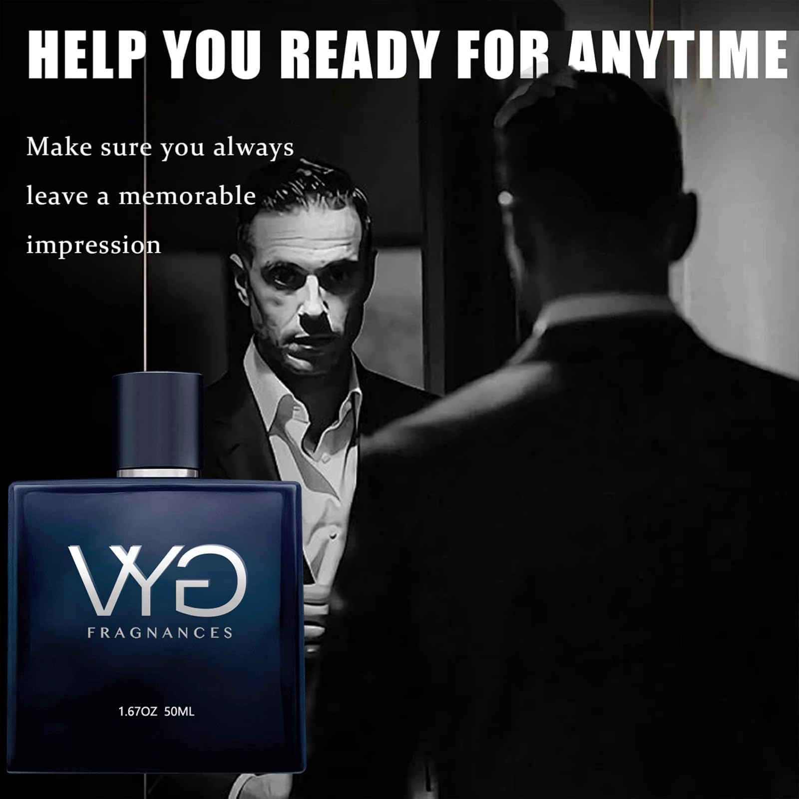 Premium VYG Cologne for Men - Pheromone & Seductra Date Edition Perfume | Long Lasting Fragrance to Attract Women | Perfect for Dating, Night Out & Special Occasions (1 Bottle)