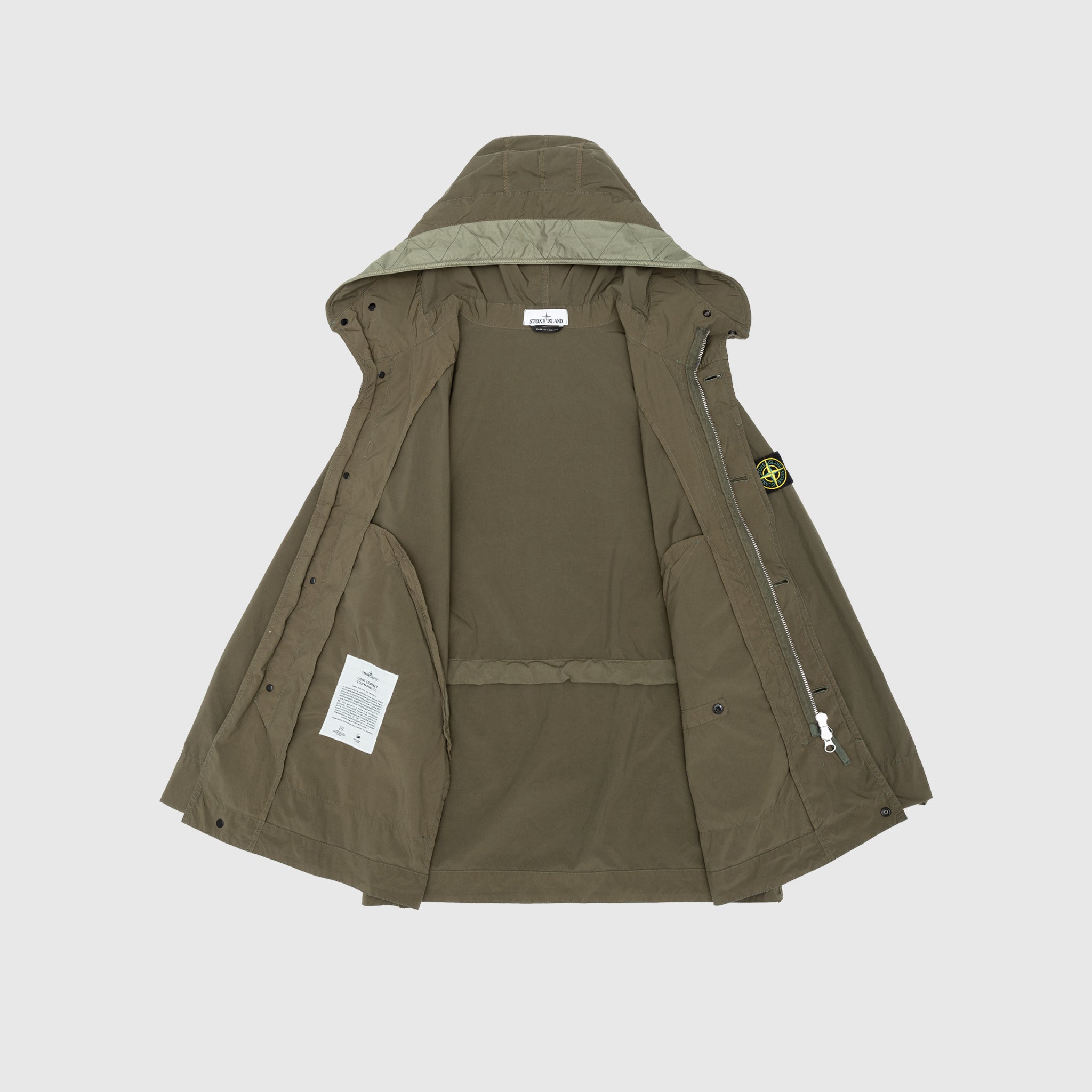 Lightweight Compact Touch Polyester Taffeta Parka Jacket - Waterproof Windbreaker for Outdoor Hiking & Urban Commuting
