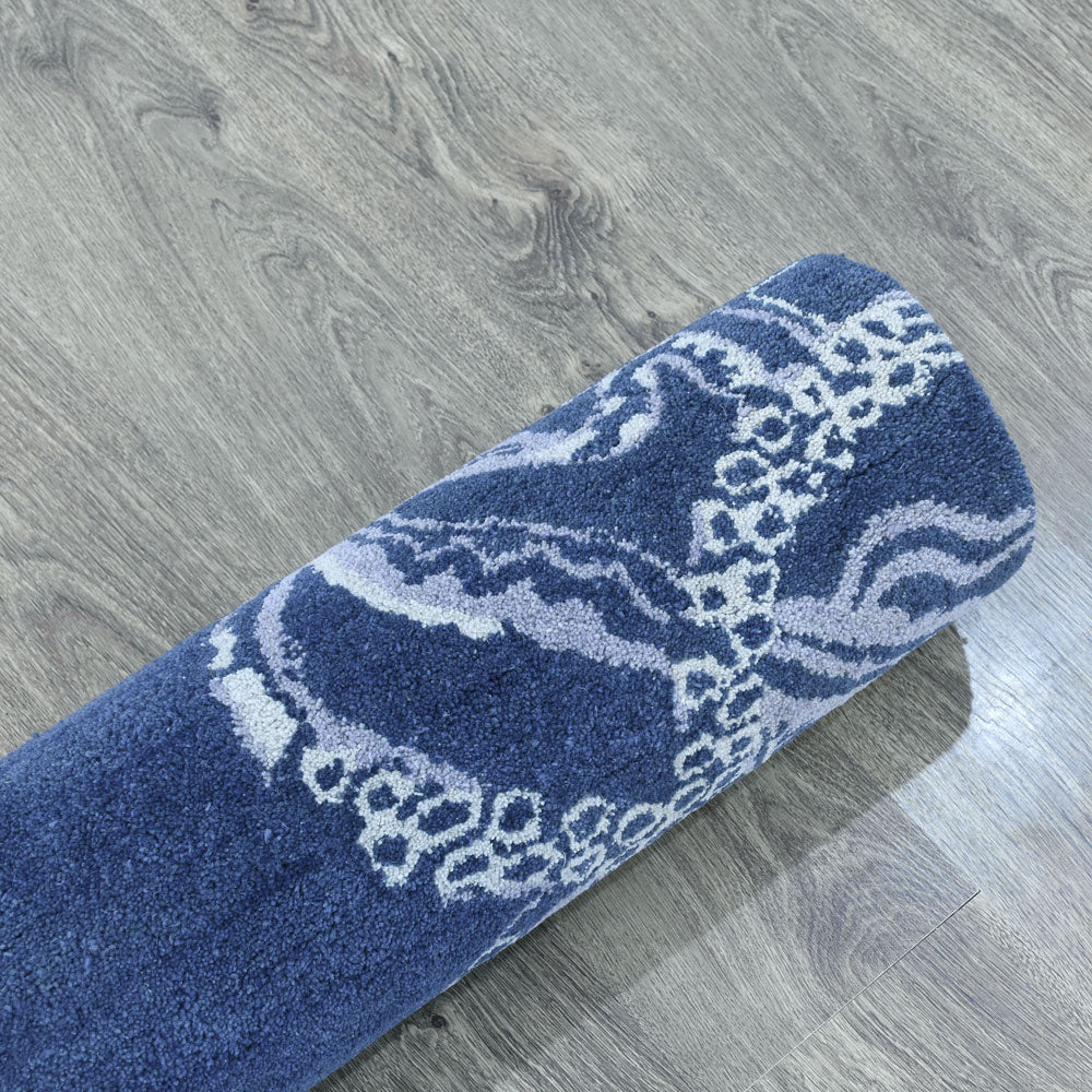 Stylish Hand Tufted Area Rug - Soft Modern Boho Chic Home Decor for Living Room, Bedroom, Nursery | Non-Slip Eco-Friendly Floor Carpet