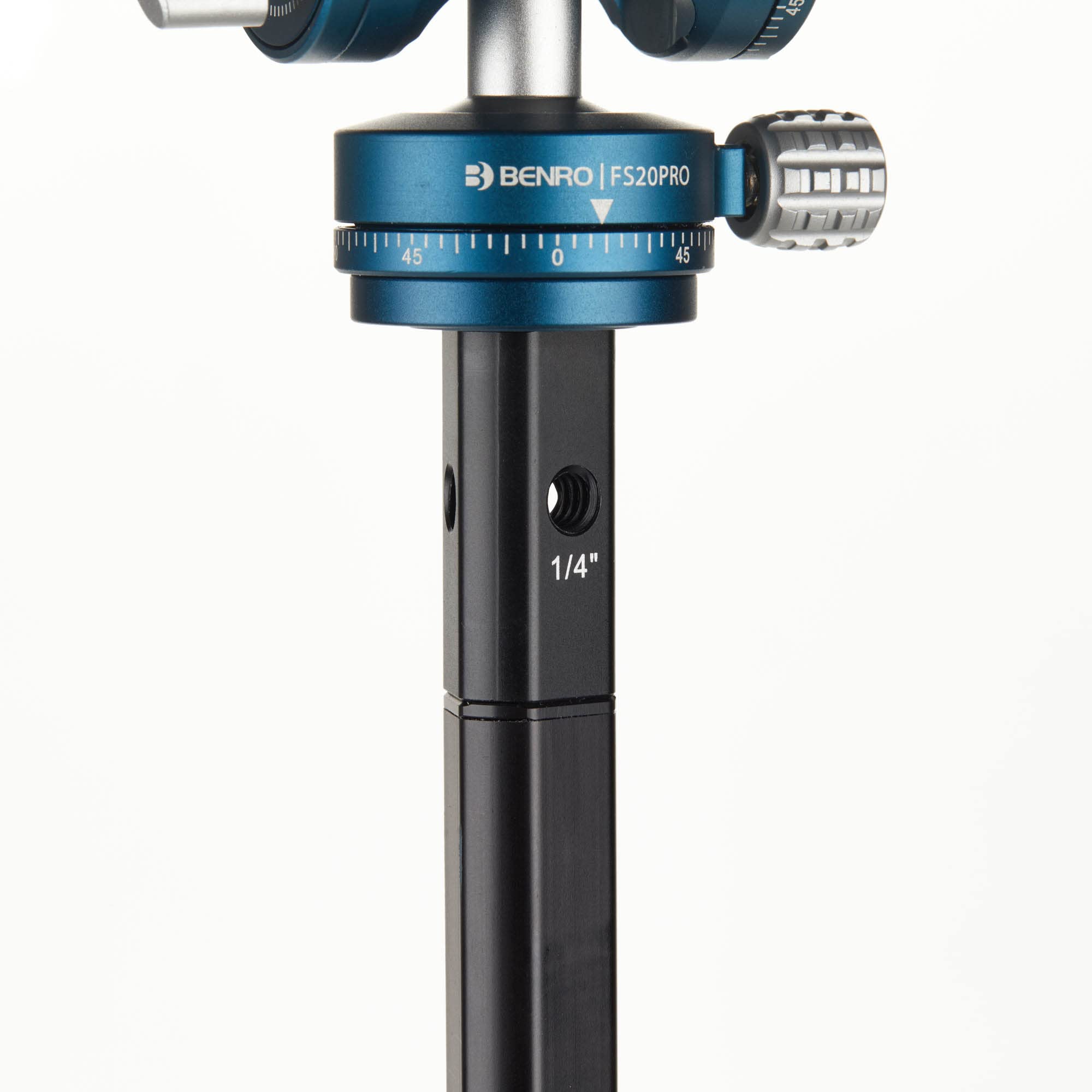 Benro CyanBird Carbon Fiber 5-Section Tripod with FS20PRO 2-in-1 Head (TCBC15FS20PROC) - Lightweight Travel Tripod for Photography & Videography | Perfect for Outdoor Adventures, Landscape Shots & Vlogging
