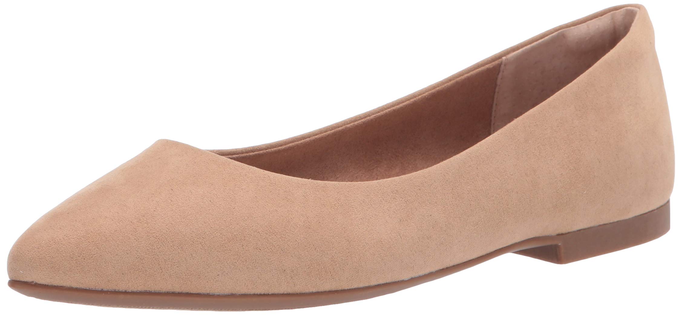 Amazon Essentials Women's Pointed-Toe Ballet Flats - Comfortable & Stylish Shoes for Work, Office & Casual Wear