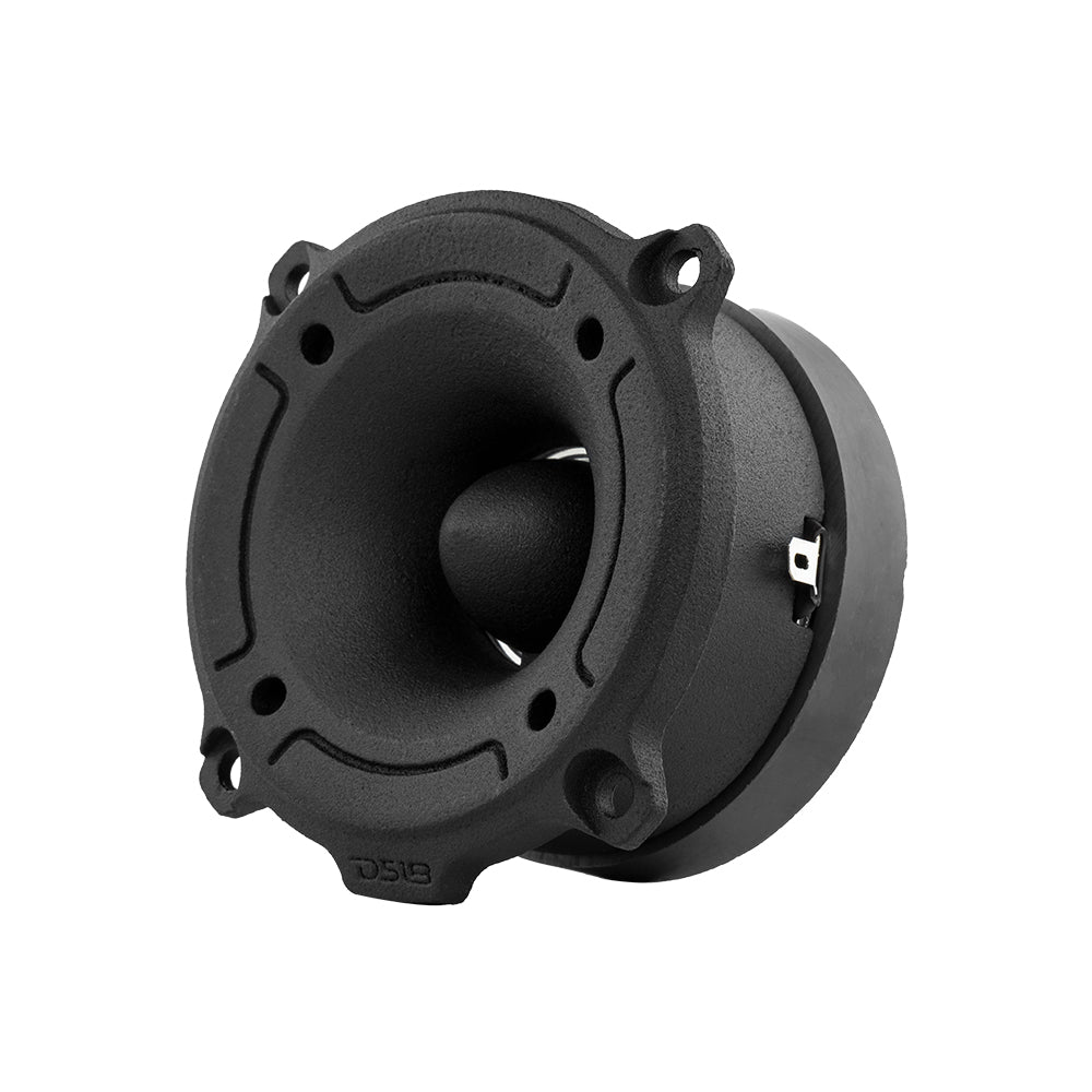 DS18 PRO TW120 & PRO TW120B 3-Inch Aluminum Super Bullet Tweeter - 240W High Power Car Audio Tweeters with Built-in Crossover (Pair) - Perfect for Car Audio Systems, Marine & Motorcycle Sound Upgrades
