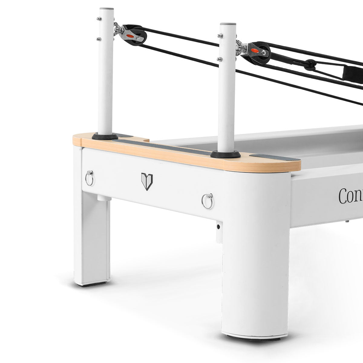 Contour Studio Professional Pilates Reformer Machine for Home & Studio Use - Commercial Grade Equipment for Full Body Workout - Beige (Ideal for Pilates Studios, Home Gyms & Fitness Trainers)