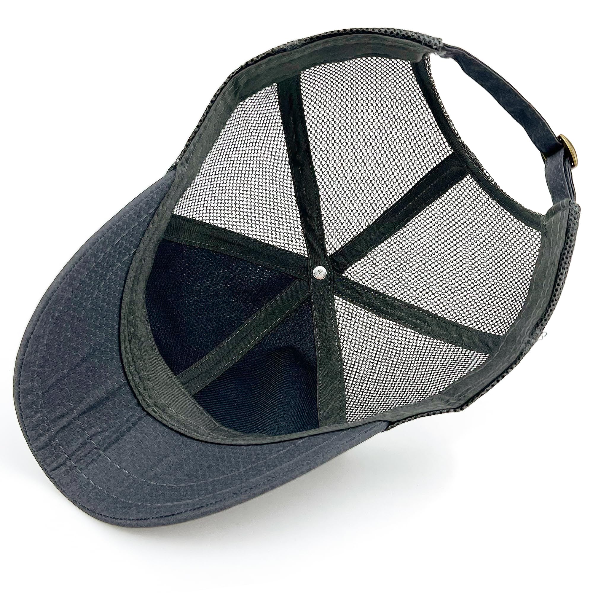 Breathable Mesh Back Baseball Caps for Women & Men - Quick Dry, Unstructured, Short Brim Running Hats - Perfect for Jogging, Hiking & Outdoor Sports