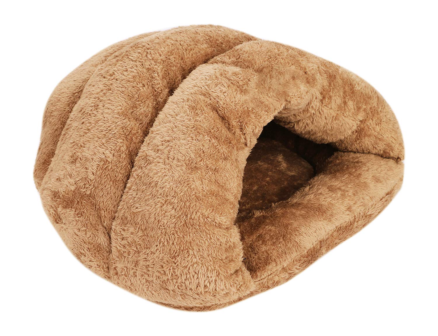 Small Dog Tent Bed - Warm Indoor Pet Cave for Cats & Rabbits - Portable & Washable - Perfect for Winter Sleep & Cozy Napping