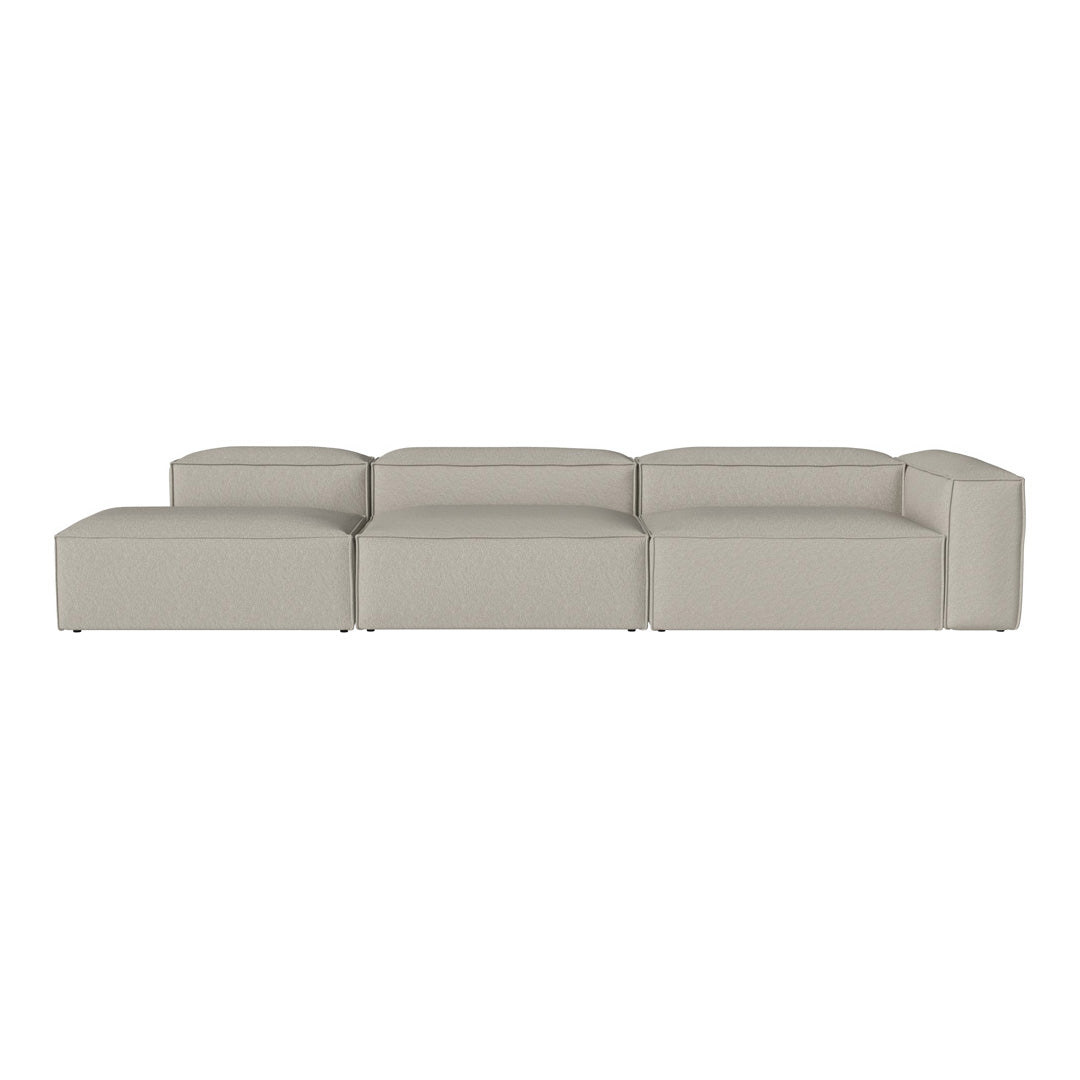 Cosima 3-Seater Sofa with Open End - Modern Living Room Furniture for Small Spaces | Perfect for Apartments, Studios & Cozy Home Decor