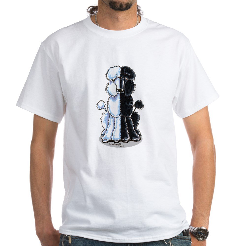Double Standard Funny White Cotton T-Shirt for Men & Women | Soft Breathable Casual Tee | Perfect for Parties, Gifts & Everyday Wear