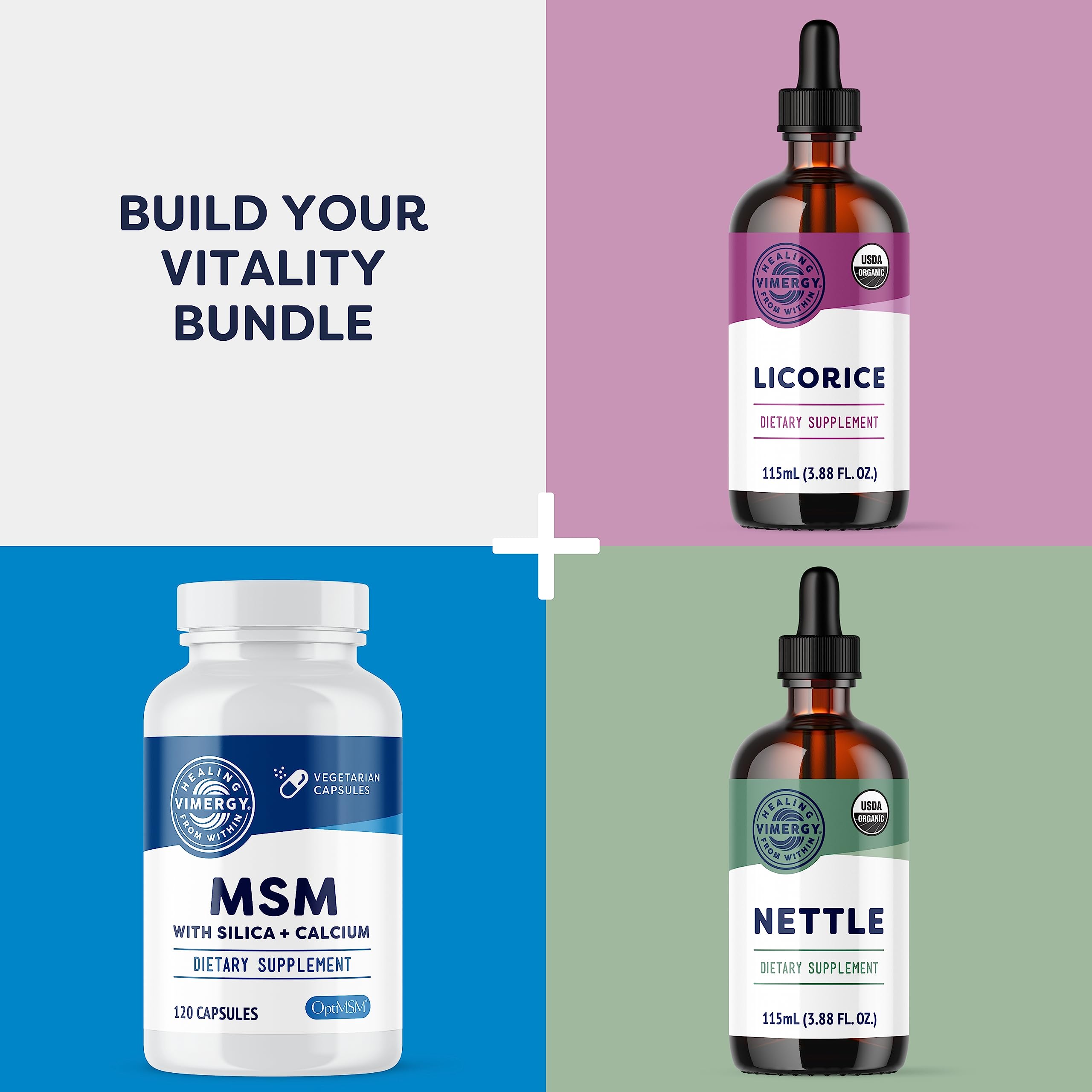 Vimergy L-Lysine 90 Capsules - Vegan Non-GMO Gluten-Free Supplement for Healthy Skin, Hair, Nails & Joint Support - Metabolism Booster - Perfect for Daily Wellness & Immune System Maintenance