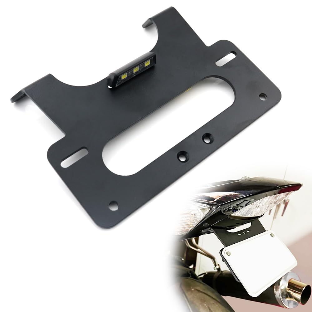 Xitomer Fender Eliminator & License Plate Bracket Kit for Suzuki GSX-R1000 2005-2008 Models - LED Tail Tidy with Integrated License Plate Light - Perfect for Street Legal Customization & Motorcycle Upgrades
