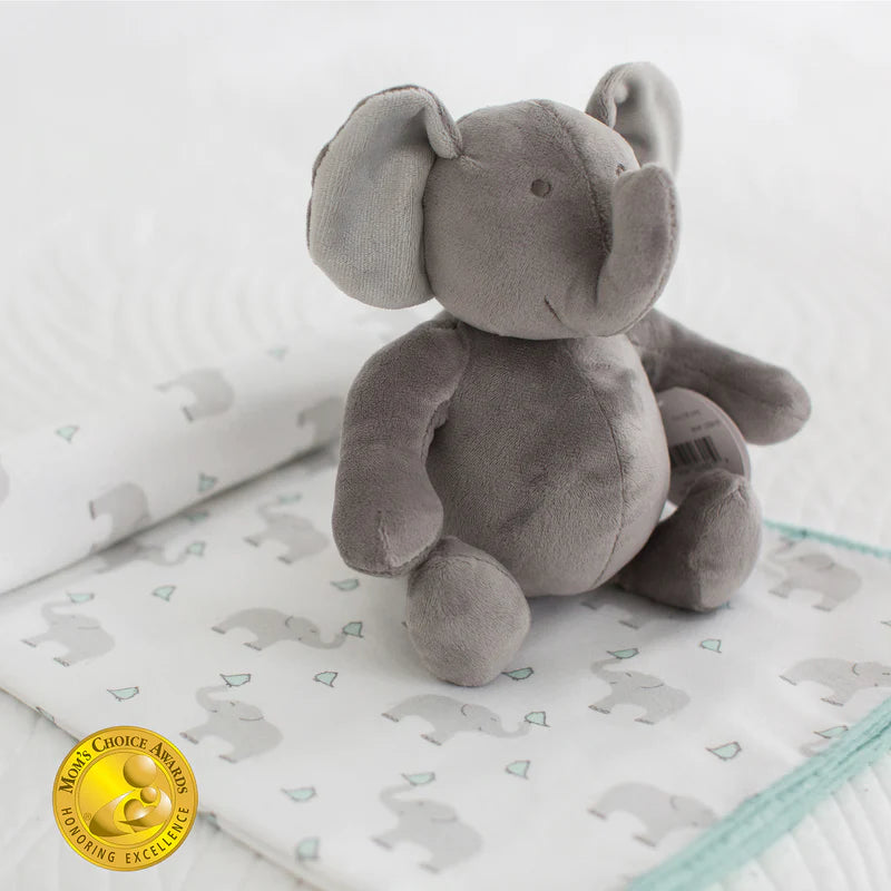 Swaddle Me Baby Blanket Set - Soft Organic Cotton Swaddling Blankets for Newborns (SeaCrystal) - Perfect for Sleeping, Nursing & Comforting Infants