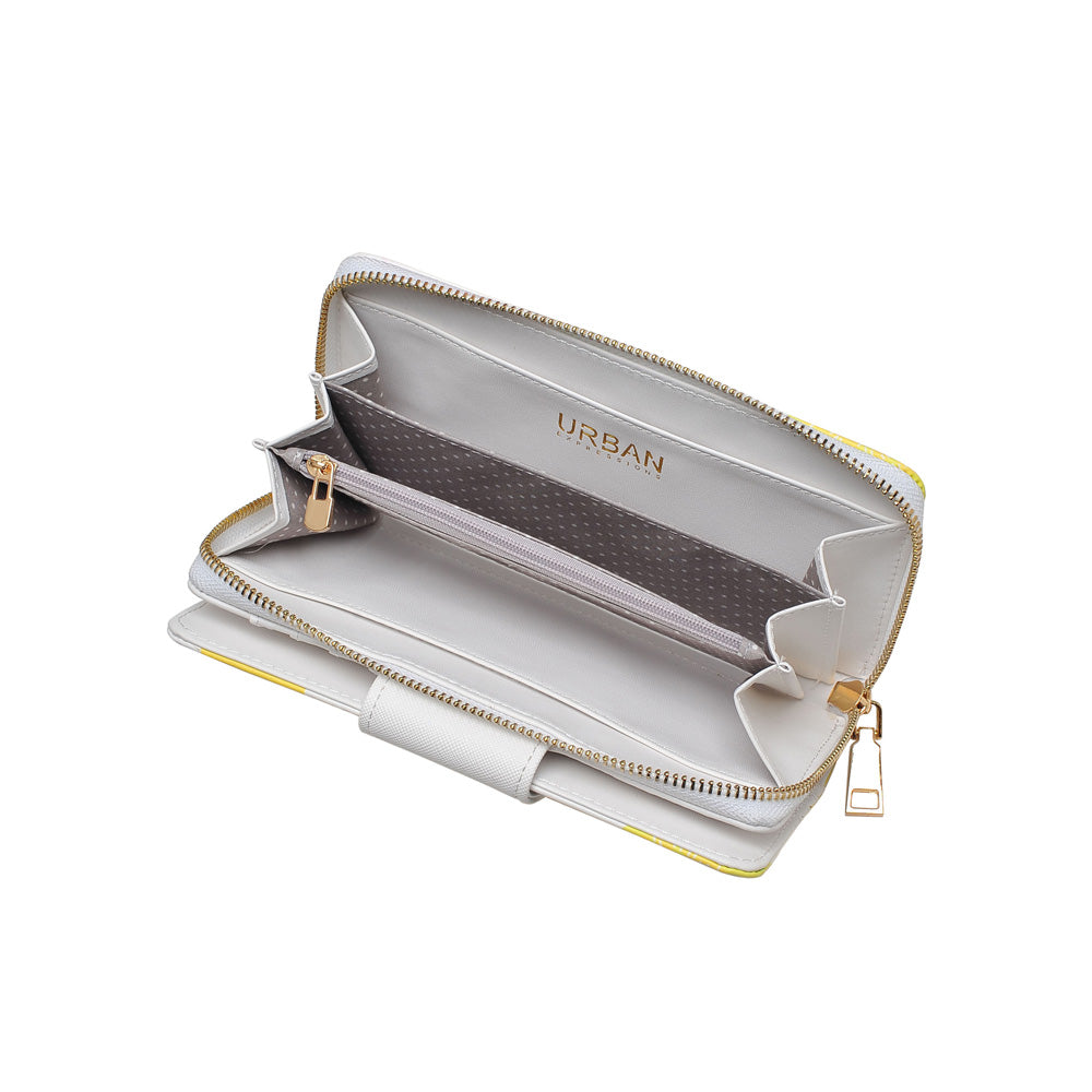 Poppy Lemon Wallet - Stylish & Slim RFID Blocking Leather Wallet for Women & Men | Perfect for Travel, Shopping & Everyday Use