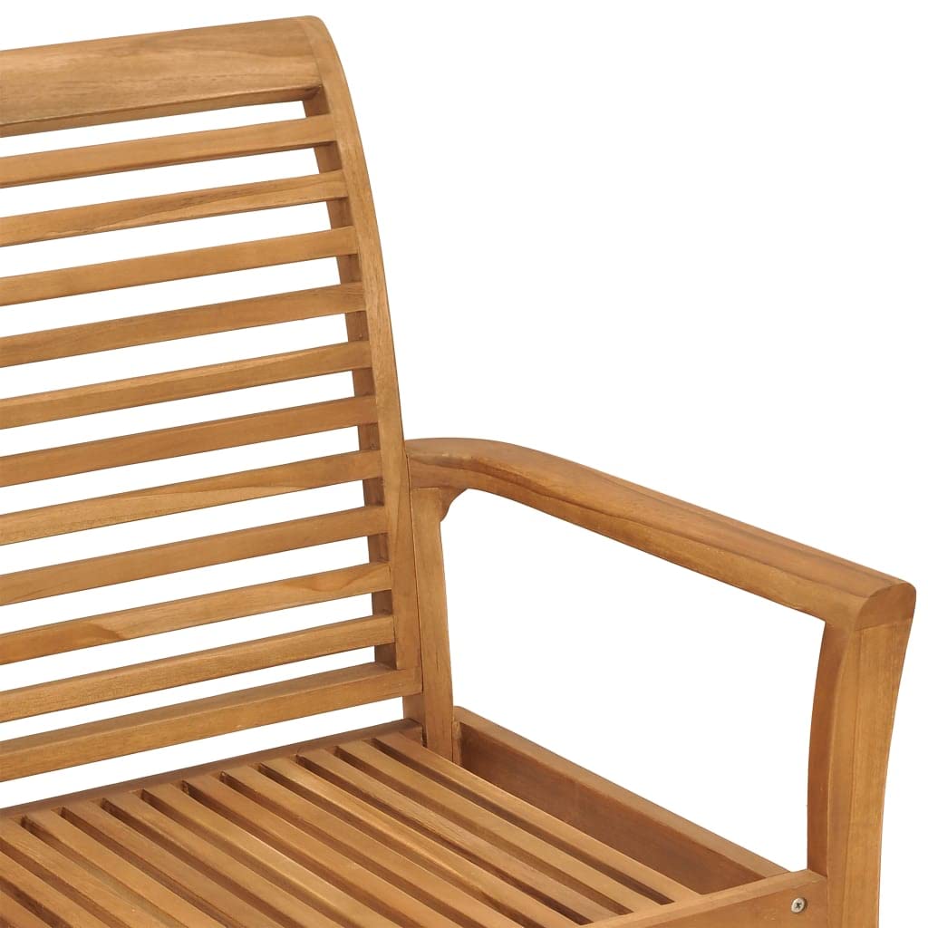 Premium Solid Teak Wood Patio Bench - 44.1