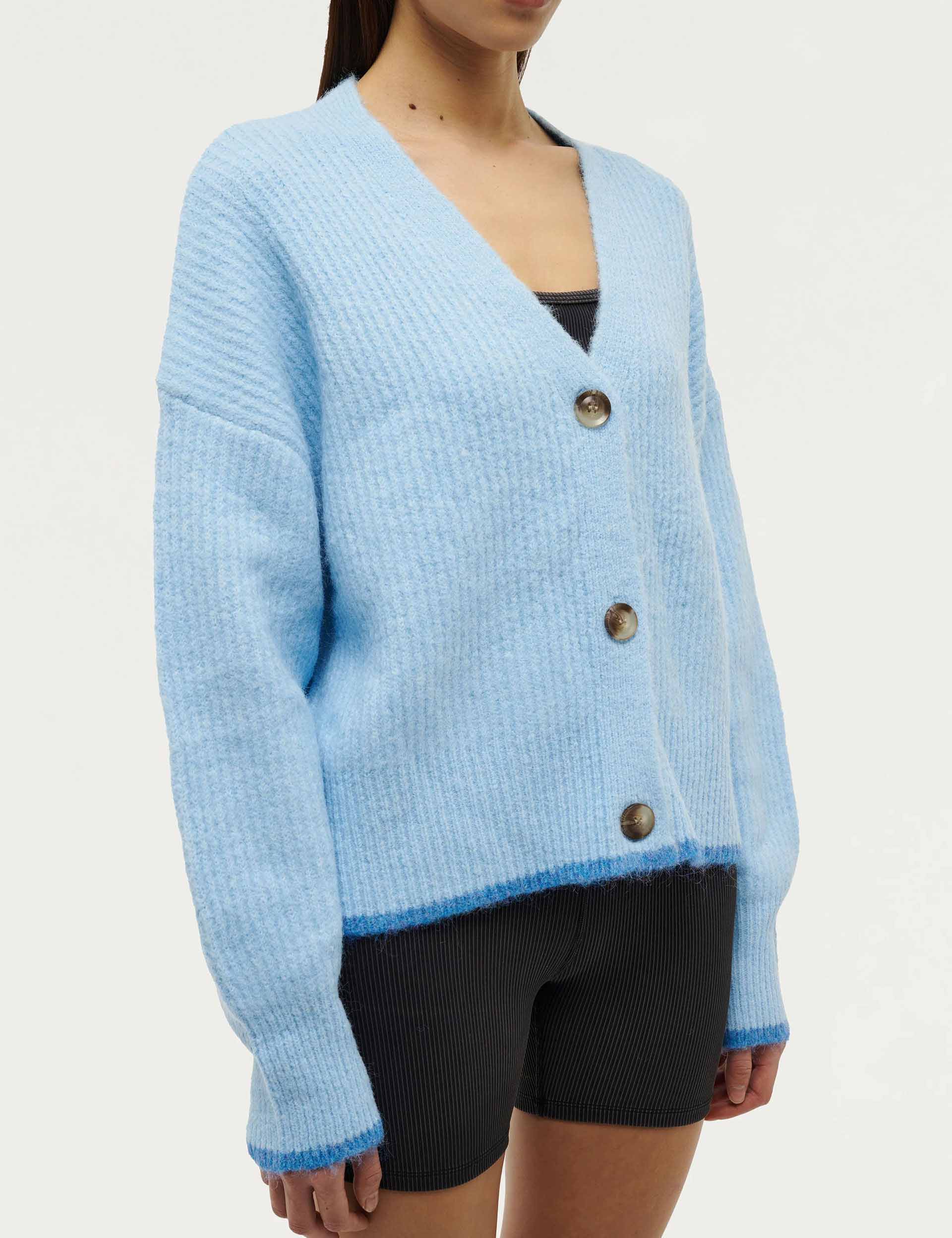 Illuminate Knit Sweater - Soft & Cozy Sky Blue Pullover for Women | Perfect for Casual Outfits, Layering & Fall Fashion