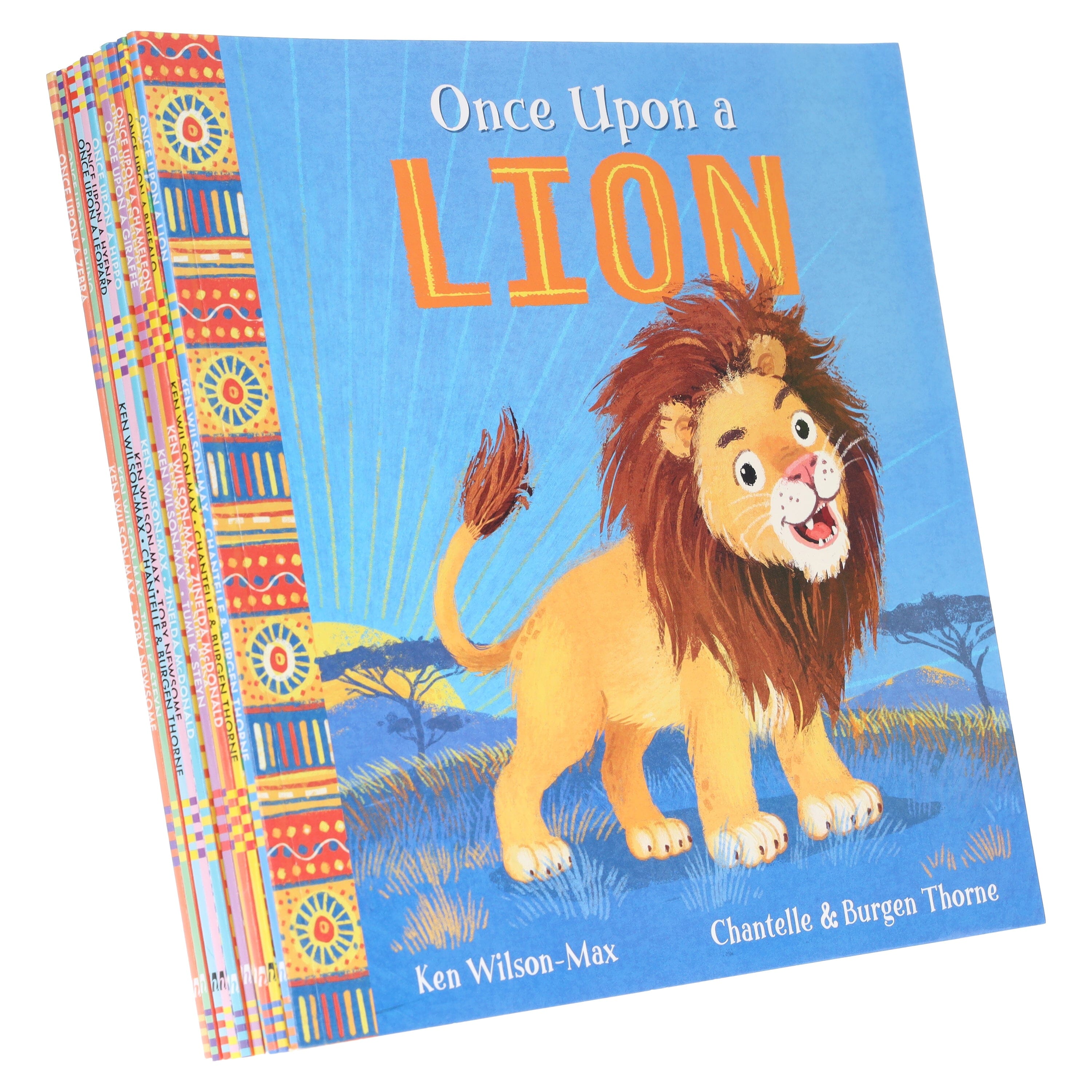 African Stories: Once Upon Animals Series by Ken Wilson - 10 Book Collection Set for Kids Ages 3-5 | Paperback Children's Books | Perfect for Bedtime Reading & Early Learning