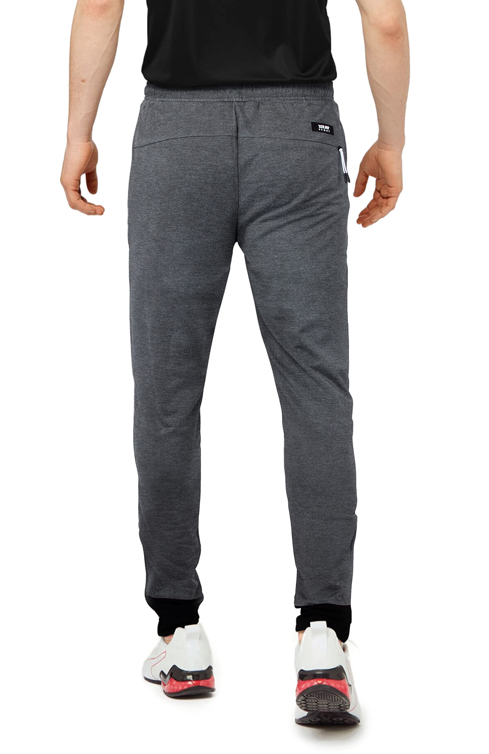 X RAY Men's Jogger Pants - Active & Stylish Sweatpants with Pockets & Elastic Cuffs for Gym, Running & Casual Wear | Comfortable Workout & Lounge Pants for Men