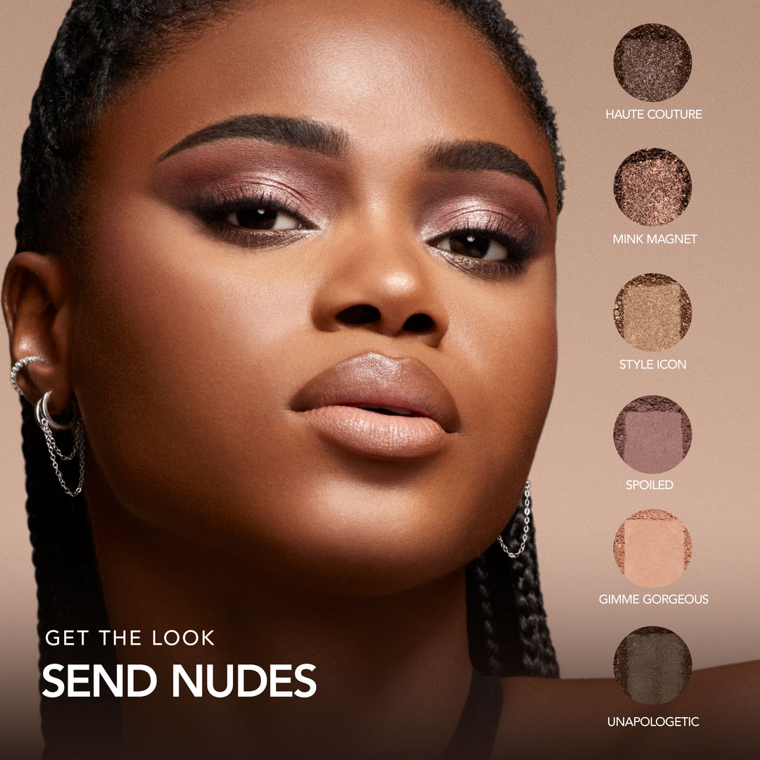 Buxom Forever Babe Iconic Nudes Eyeshadow Palette - 12 Neutral Matte & Shimmer Shades for Day & Night Makeup Looks | Perfect for Everyday Wear, Date Night & Special Occasions