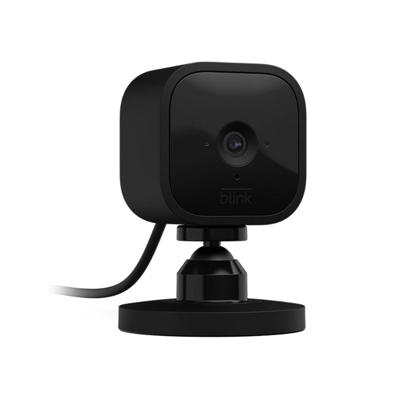 Blink Mini Indoor Security Camera - 1080p HD WiFi Smart Home Camera with Night Vision & Motion Detection - Black (Ideal for Home, Office & Baby Monitoring)