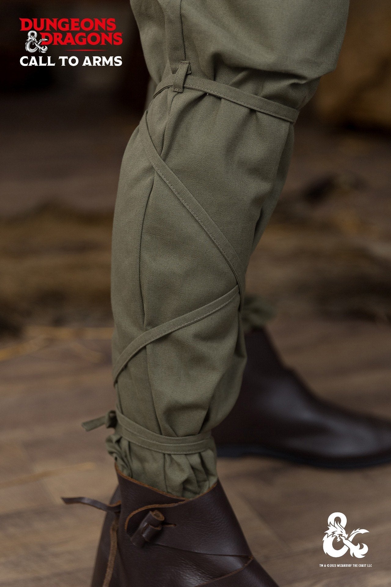Dungeons & Dragons Ranger Pants - Fantasy RPG Adventure Trousers for Cosplay & LARP | Perfect for Game Nights & Costume Parties