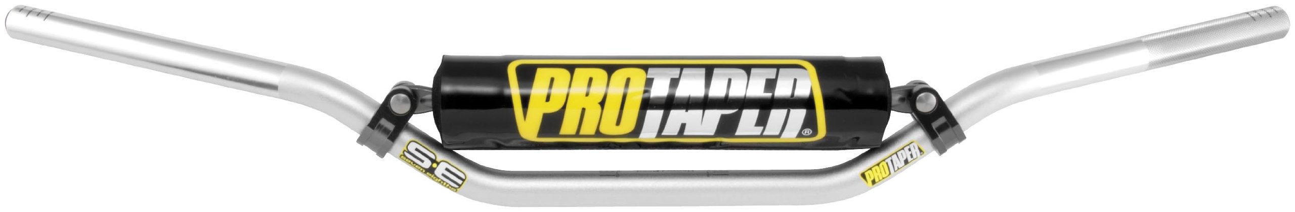 Seven Eighths Handlebars - Standard 7/8 (22mm) Motorcycle Handlebar for XR50 - Silver - Perfect for Honda XR50 Dirt Bike Upgrades & Custom Builds