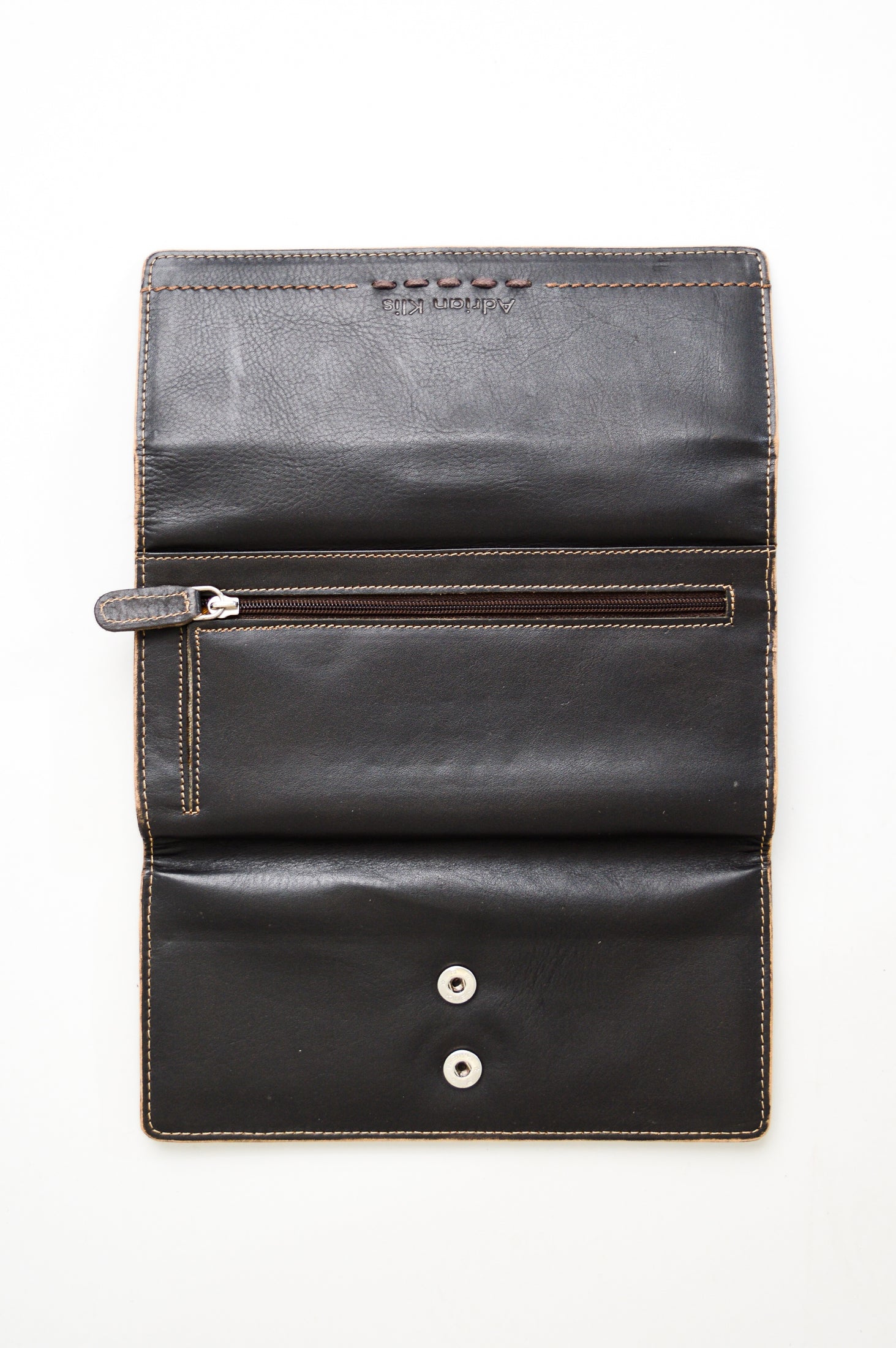 Vintage Adrian Klis 105 Ladies Leather Wallet - Stylish Women's Purse for Everyday Use, Travel & Gift Giving