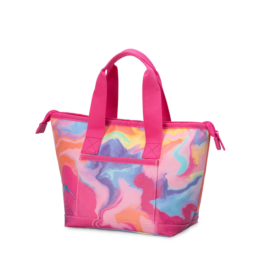 Candy Crush Insulated Lunch Bag - Reusable Cooler Lunch Box for School, Work & Picnics - Leakproof & Durable Lunch Tote for Kids & Adults