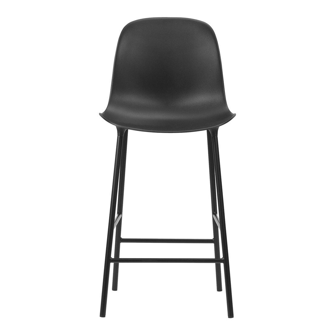 Modern Form Counter Chair - Stylish Bar Stool for Kitchen Island, Breakfast Nook & Home Bar | Adjustable Height & Comfortable Seating