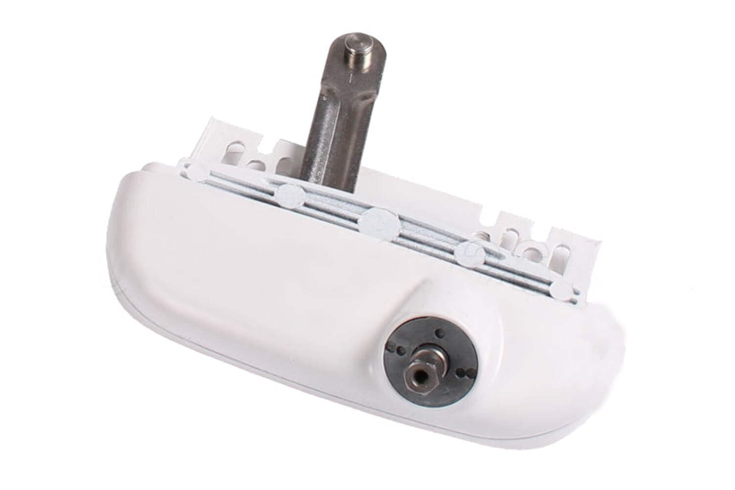 Roto Hardware Single Arm Casement Window Operator with Extension - Right Hand White Die Cast Steel Window Crank - Perfect for Awning & Projecting Windows Home Improvement