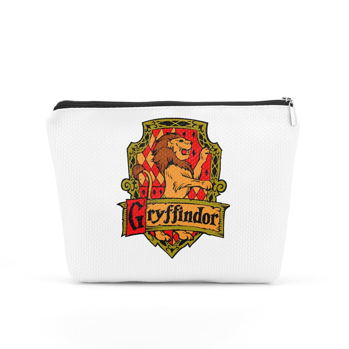 Magic Themed Lion Wizard Cosmetic Bag - Witchy Gifts for Women, Bestie, Sister | Book Lover & Movie Fan Merch | Travel Makeup Organizer for Graduation, Birthday & Special Occasions | Perfect for Harry Potter Fans, Fantasy Lovers & Cosplay Enthusiasts