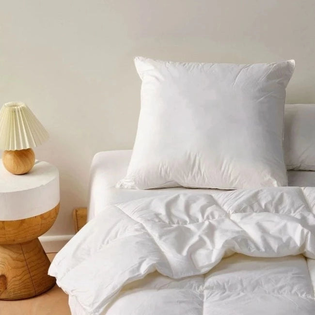 Premium All-Season 1100GSM European Pillow Case 65x65cm - Luxury Hotel Quality Bedding by Linen House - Perfect for Master Bedroom, Guest Room & Airbnb Styling
