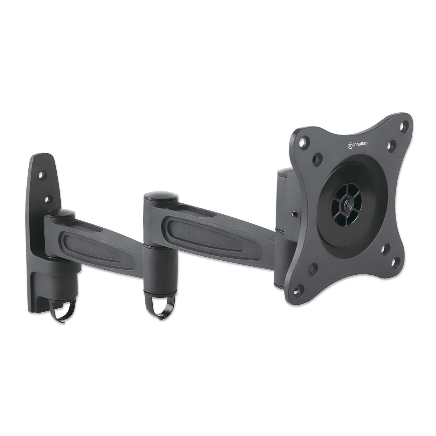 Universal Full Motion TV Wall Mount Bracket for Flat Panel Screens 37-70 Inch - Adjustable Tilt Swivel Articulating Arm for Living Room, Bedroom, Office