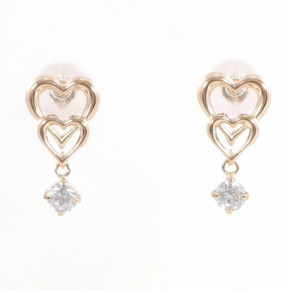 18K Pink Gold Zirconia Stud Earrings for Women - Elegant Cubic Zirconia Jewelry Gift for Birthday, Anniversary & Valentine's Day - Perfect for Parties, Weddings & Special Occasions