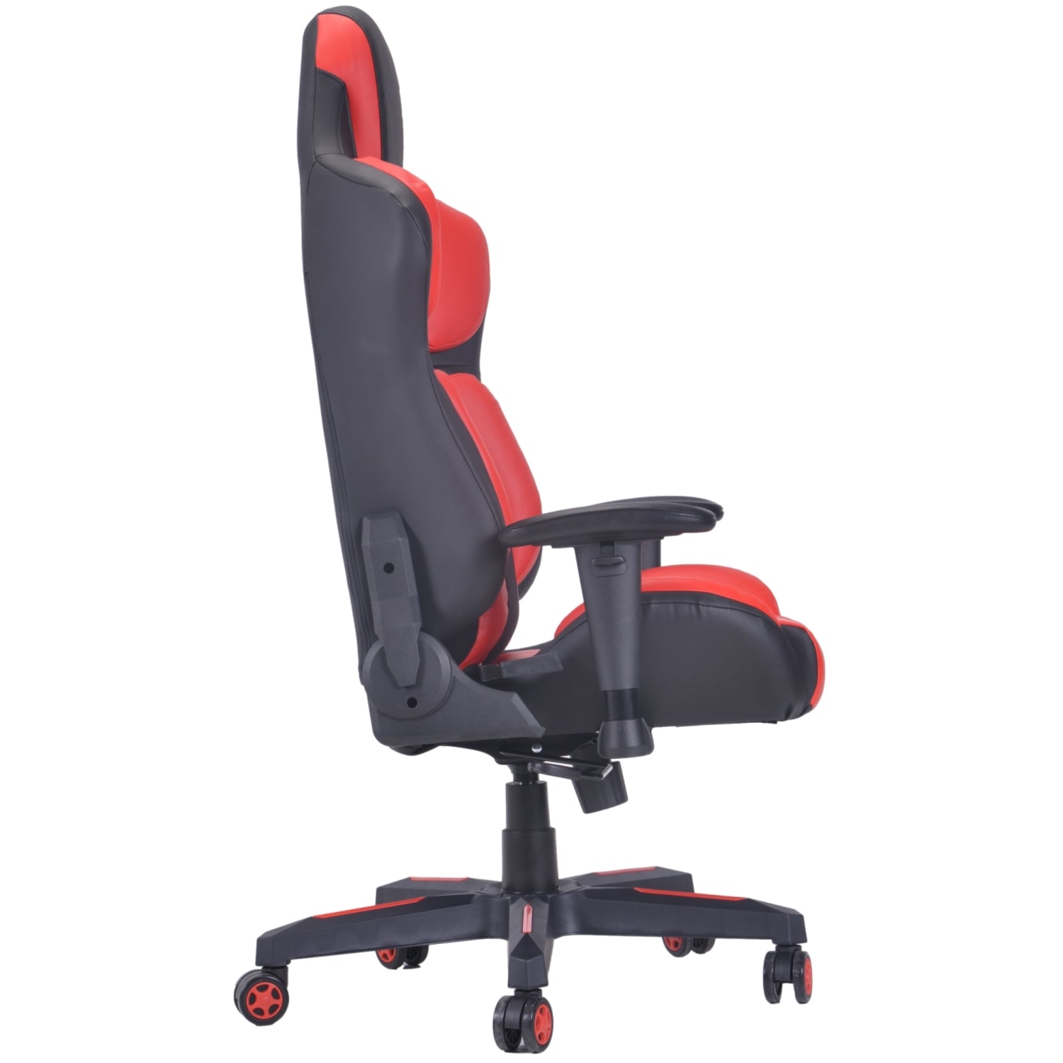 PRO X Series 7615 Ergonomic Gaming Chair - Black & Red - High Back Racing Style with Lumbar Support - Perfect for PC, Console Gaming & Home Office