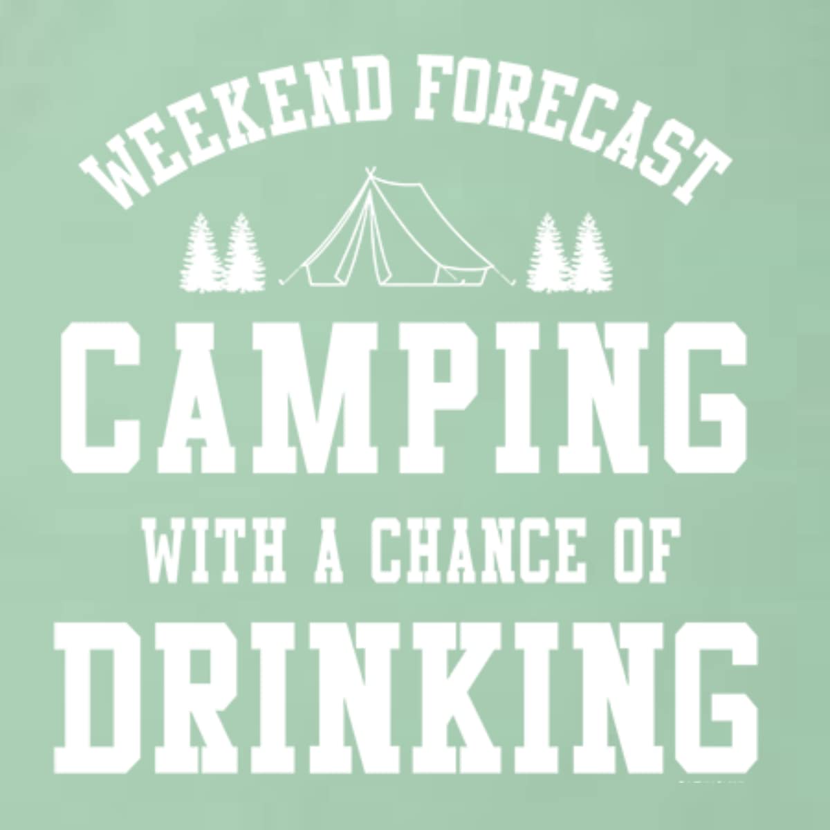 Drinking Ladies Racerback Tank Top for Women - Funny Camping & Outdoor Drinking Shirt - Perfect for Hiking, Beach Parties & Girls Night Out