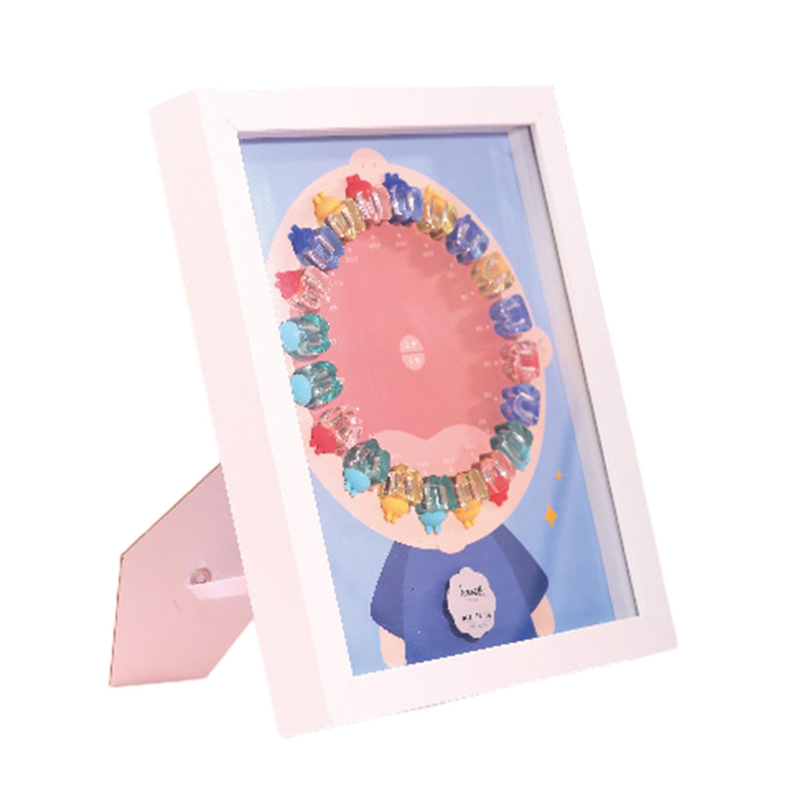 Toddler Tooth Box - Clear Crystal Tooth Holder Display Case for Lost Baby Teeth | Keepsake Memory Box for First Lost Tooth | Perfect for Tooth Fairy Gifts & Childhood Souvenirs