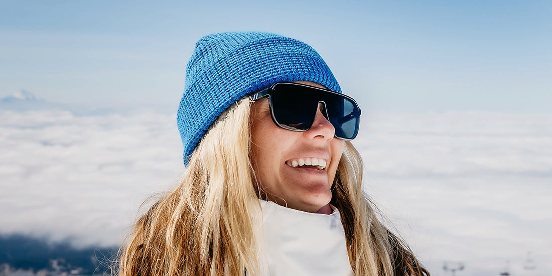 Azure Beanie - Soft & Warm Winter Hat for Men & Women - Perfect for Skiing, Hiking & Outdoor Activities