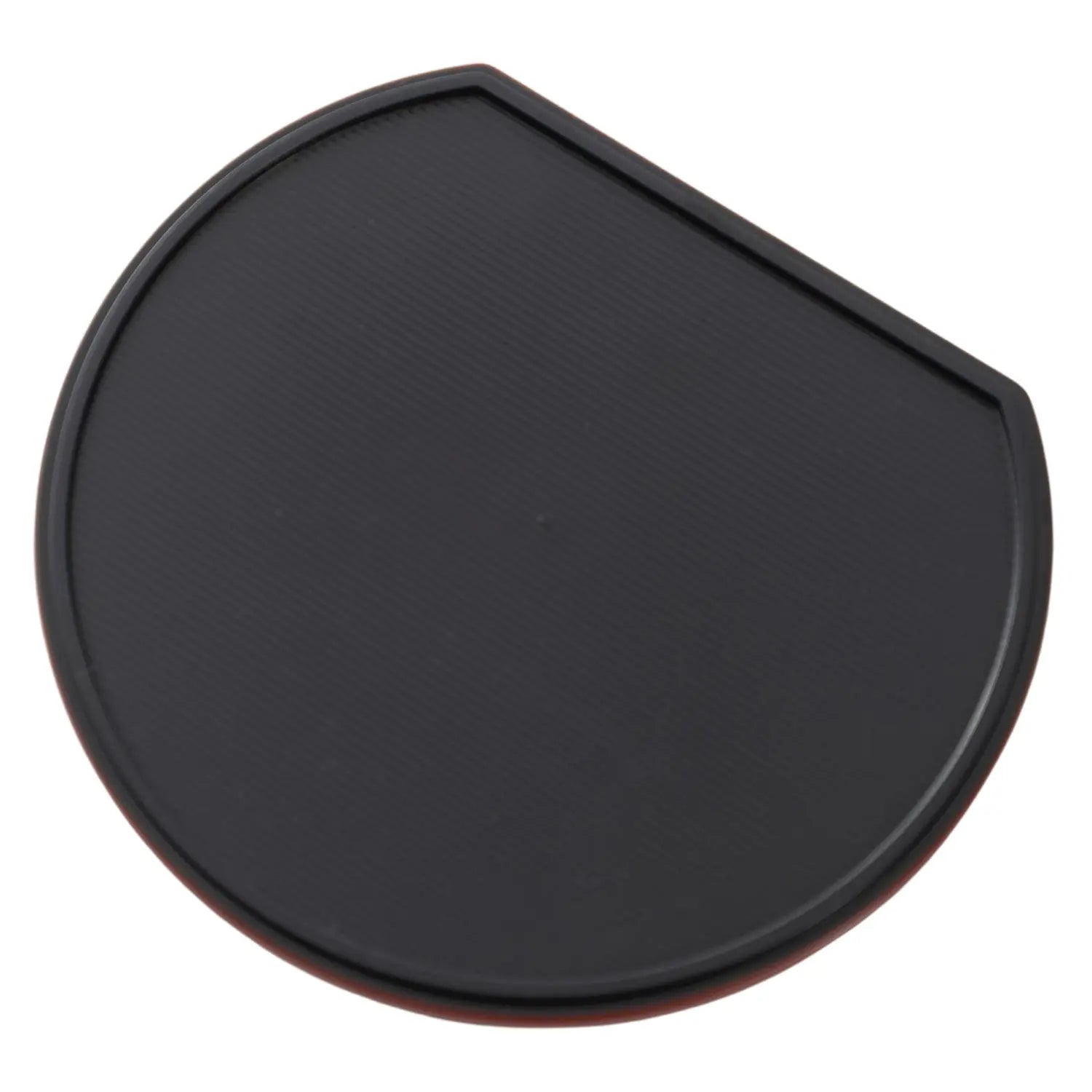 Premium ABS Resin Half Moon Serving Tray - Handcrafted Japanese Fukui Style - Perfect for Tea Ceremonies, Sushi Presentation & Home Decor