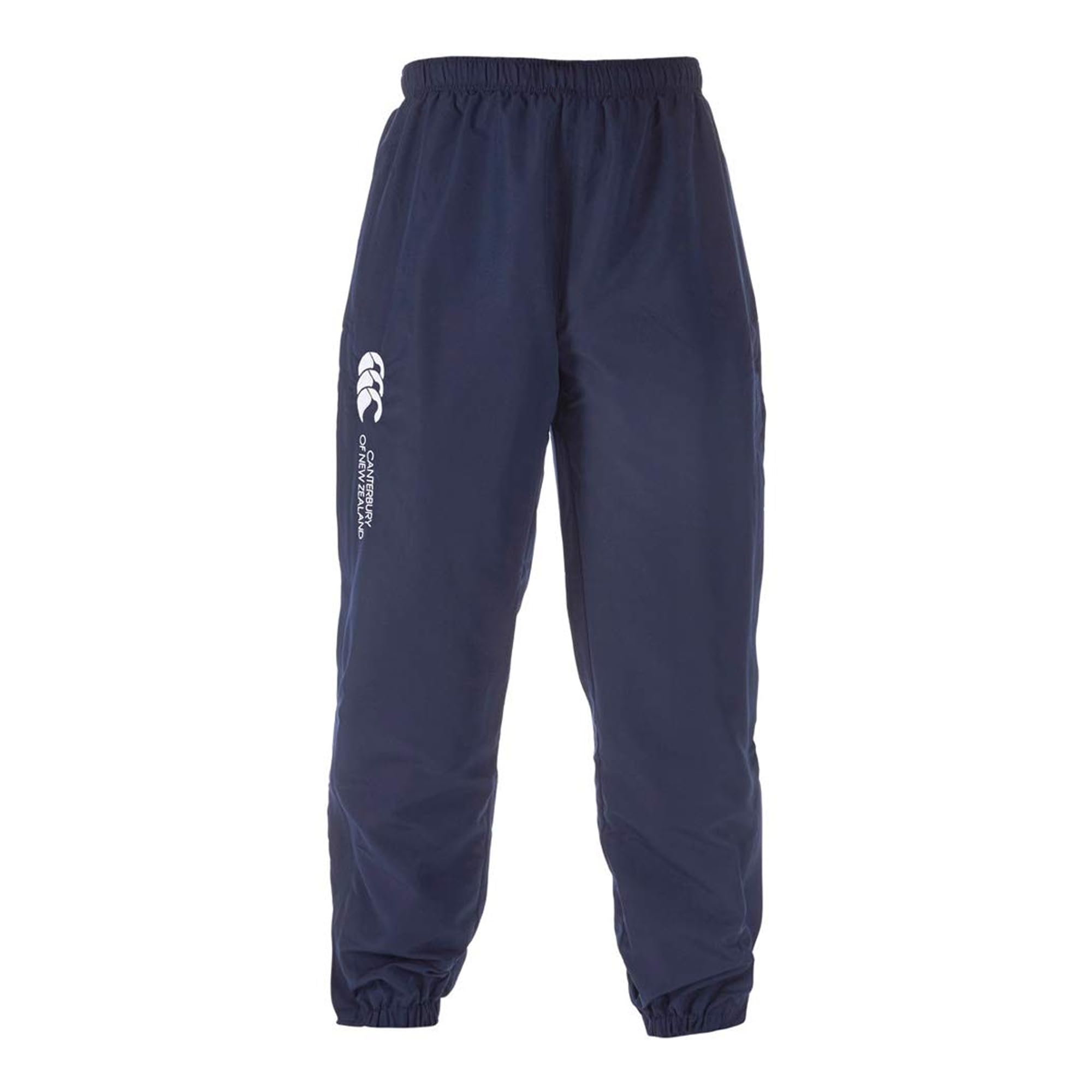 Canterbury Men's Elastic Waist Sports Pants - Comfortable Stadium Trousers for Running, Training & Gym (Size S, Navy Blue) - Perfect for Soccer, Rugby & Casual Wear