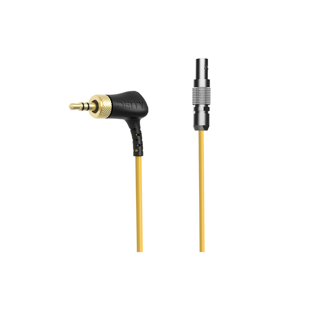 C16 Locking 3.5mm to 4 Pin LEMO Timecode Cable for RED DSMC2 Cameras - Professional Audio Sync Solution for Film Production & Studio Recording