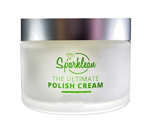 Premium Jewelry Polish Cream - Silver & Gold Jewelry Cleaner, Tarnish Remover for Rings, Necklaces, Bracelets - Perfect for Jewelry Cleaning Kit, Home Use & Professional Care - Restores Shine to Tarnished Jewelry - Medium Size