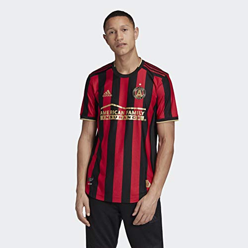 adidas Men's Atlanta United FC Authentic Home Jersey - Official MLS Soccer Jersey for Fans & Players - Perfect for Game Day, Training & Collecting