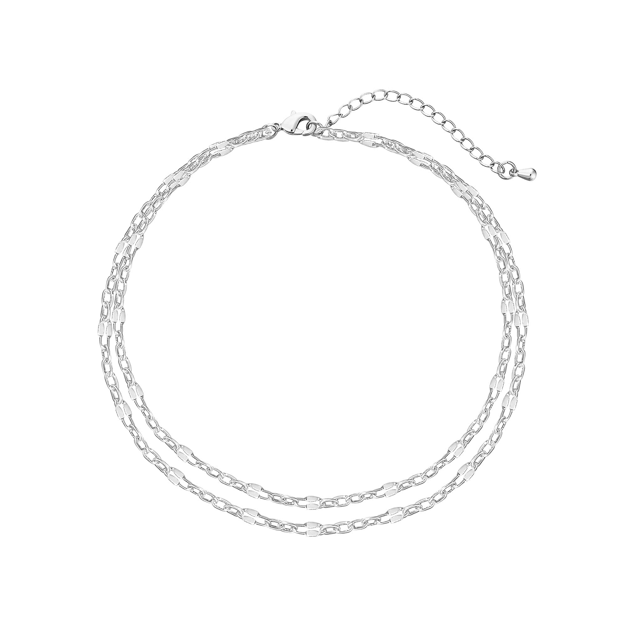 Elegant Dainty Layered Bracelets for Women - Herringbone Twisted Rope Chain & Cubic Zirconia Tennis Bracelet Set, Perfect for Layering, Stacking, and Everyday Wear | Ideal Jewelry Gift for Her, Birthday, Anniversary, and Special Occasions