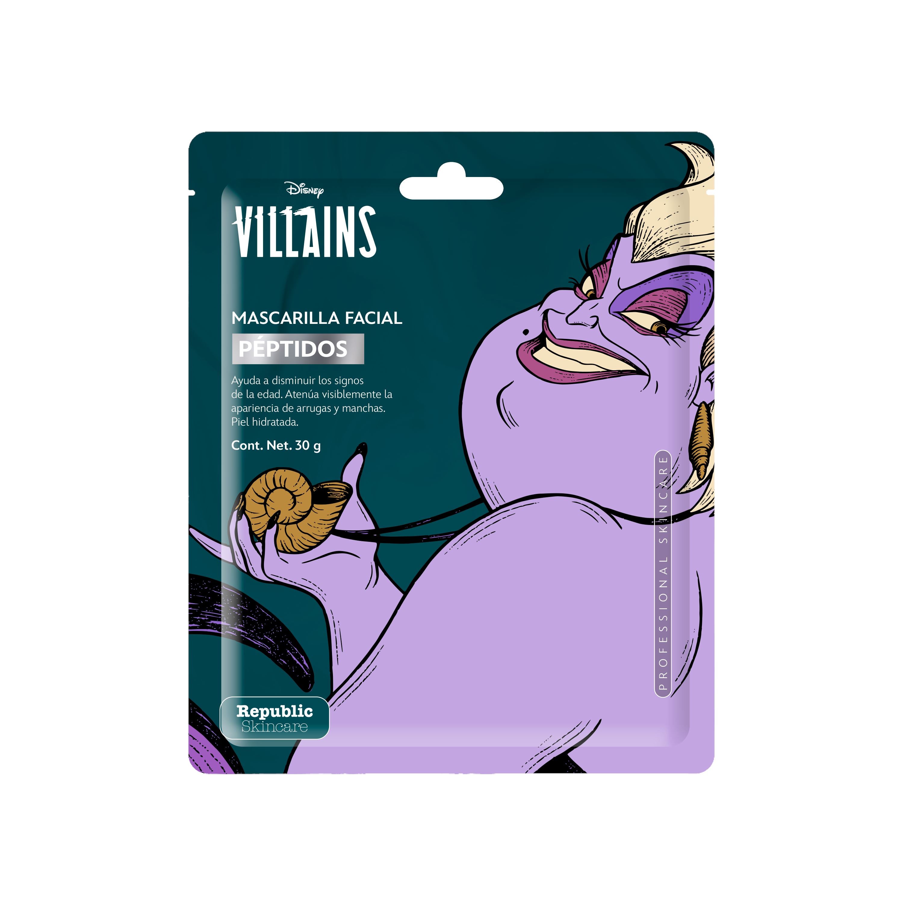Ursula Individual Face Mask with Peptides - Hydrating & Anti-Aging Skincare for Daily Use & Night Routine