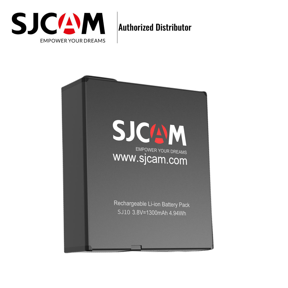 SJ10 Rechargeable Battery for SJCAM Action Camera - Long Lasting Power for Outdoor Adventures, Travel & Extreme Sports